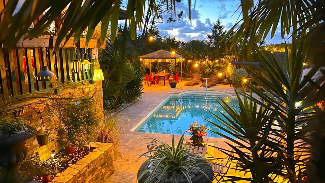 Villa Merkel - 27 Pers - 11 Chambr - 10 Wc - Piscine อองเกลต์ ภายนอก รูปภาพ