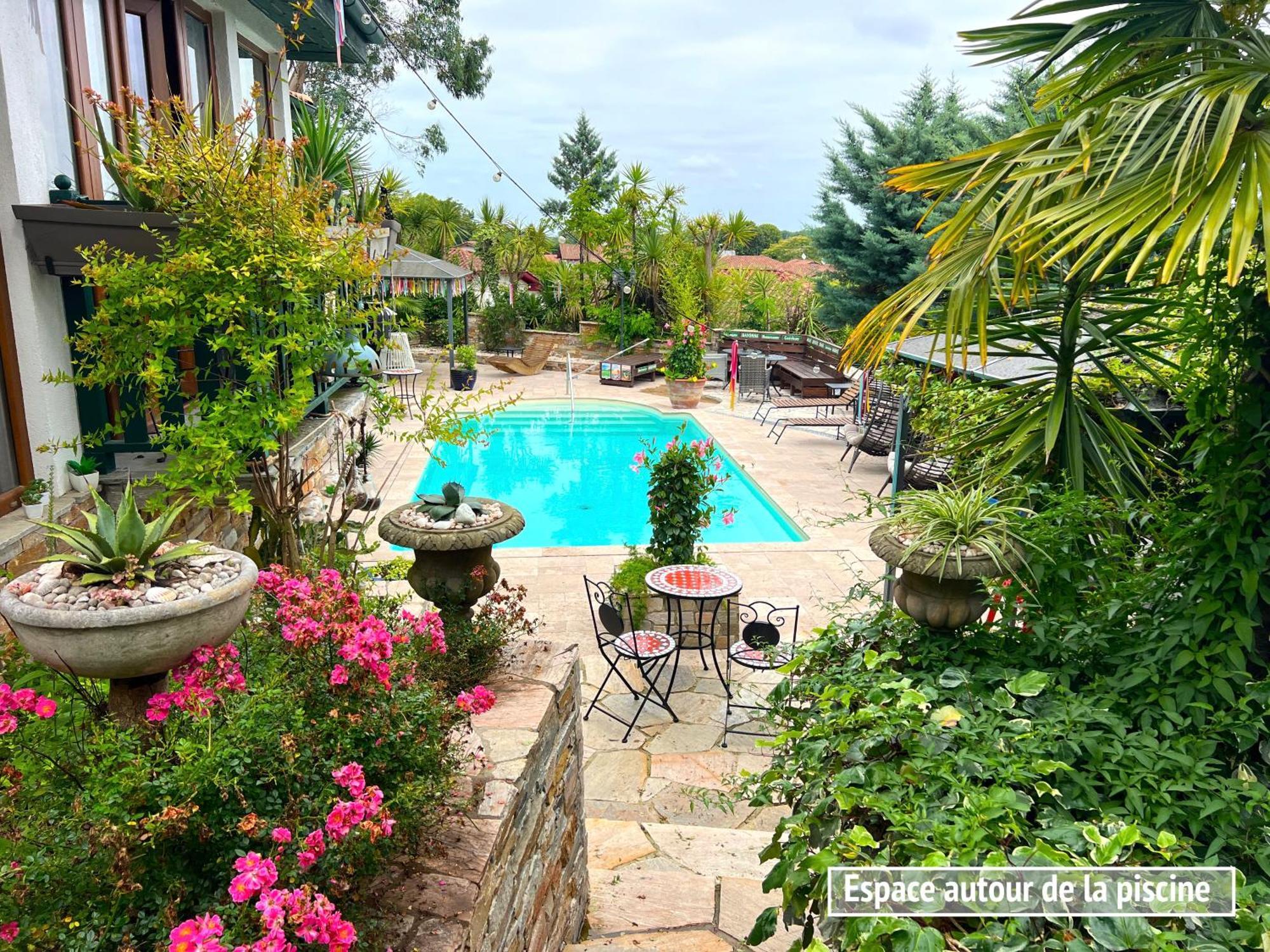 Villa Merkel - 27 Pers - 11 Chambr - 10 Wc - Piscine อองเกลต์ ภายนอก รูปภาพ